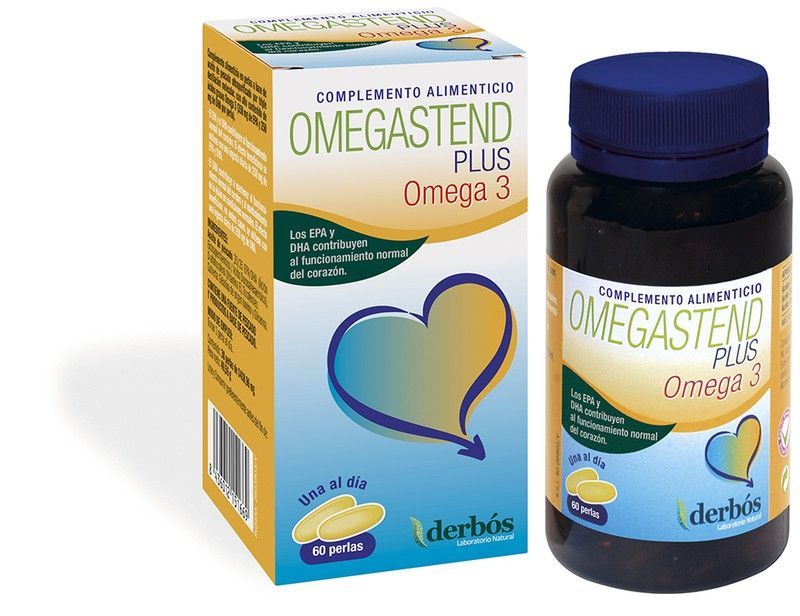 Omegastend Plus 60 Perlas Omega 3