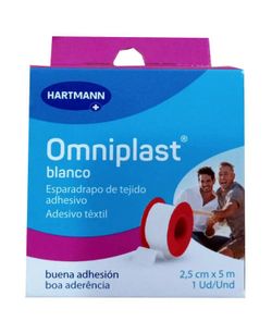 Omniplast Blanco Otc 2.5cmx5mts