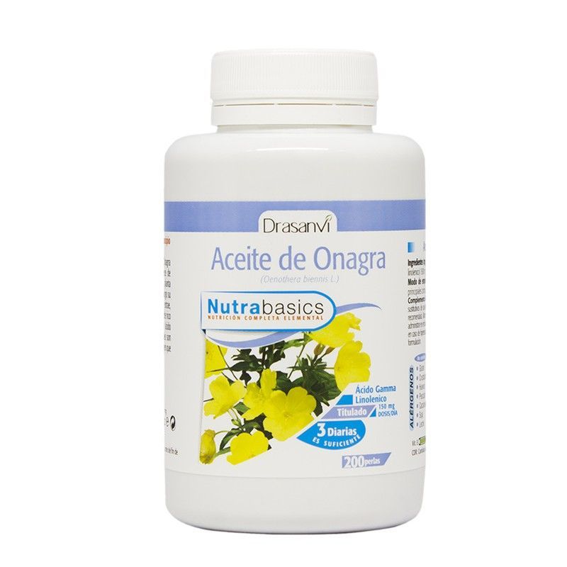 Onagra Aceite 200 Perlas 515 Mg