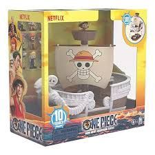 One Piece Playset Barco Going Merry con 10 Figuras