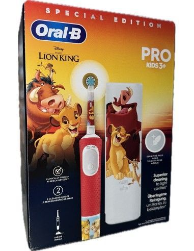 Oral B Cepillo eléctrico Pro 3+ Kids Edición especial Rey León