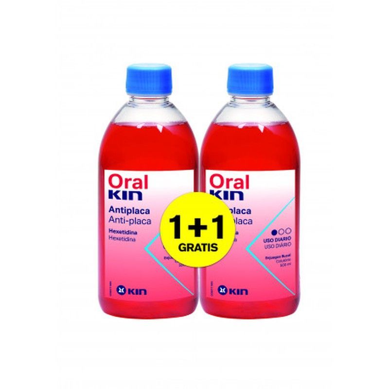 Oral kin Enjuague 500ml 2X1