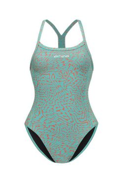 Orca Core One Piece Thin Strap Mujer NARANJA Diploria