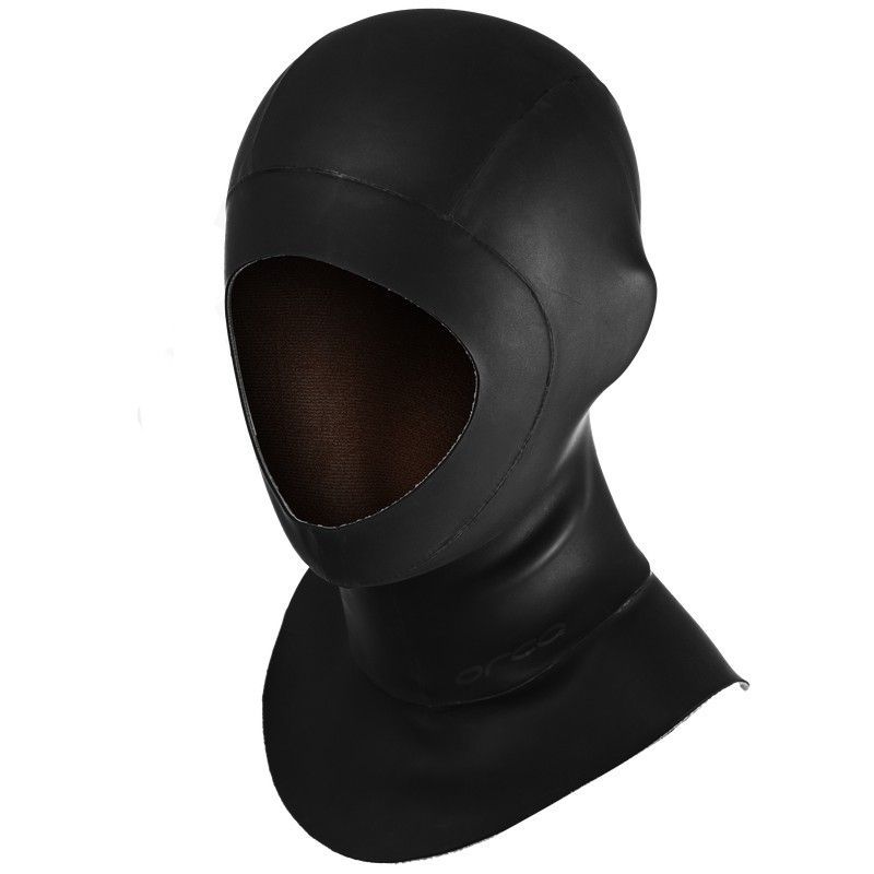 Orca Neoprene Hood Unisex Negro Plata