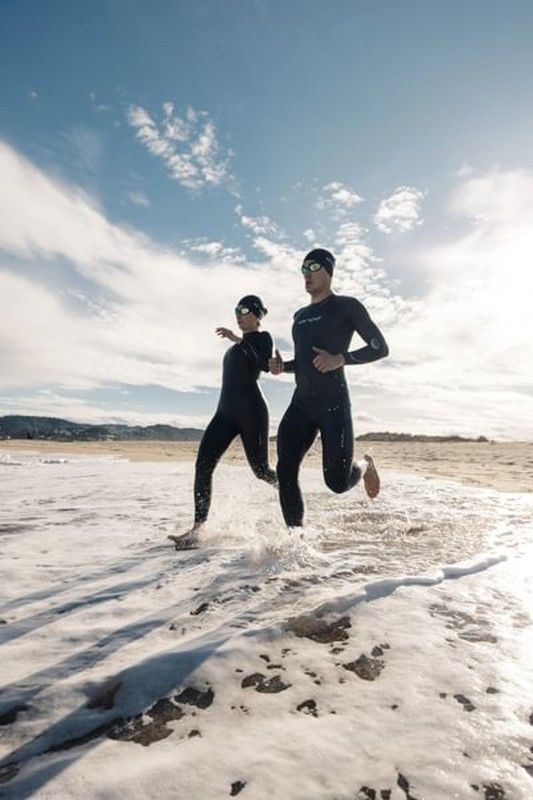 Orca Neopreno Athlex Flow V2 para hombre Color Negro Plata