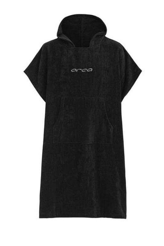 Orca Poncho de algodón Color Negro