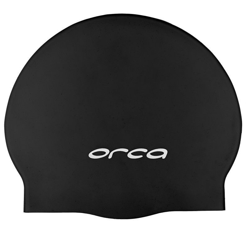 Orca Silicone swimcap Unisex Negro