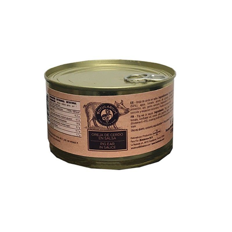 Oreja de Cerdo en salsa - pandereta 370 grs Botularium