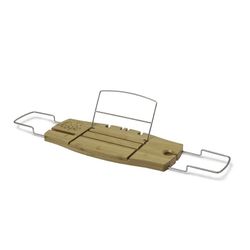 Organizador para bañera Aquala Natural Bambú, 69x25x3cm