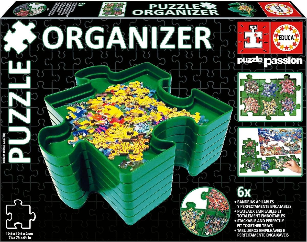 Organizador Piezas De Puzzle - Educa