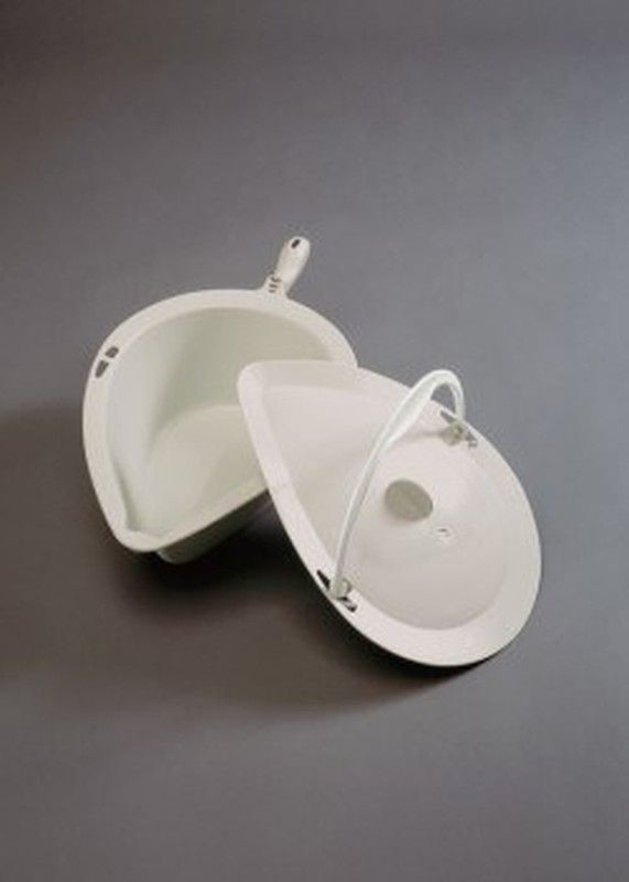 Orinal con tapa asa y guias para silla clean