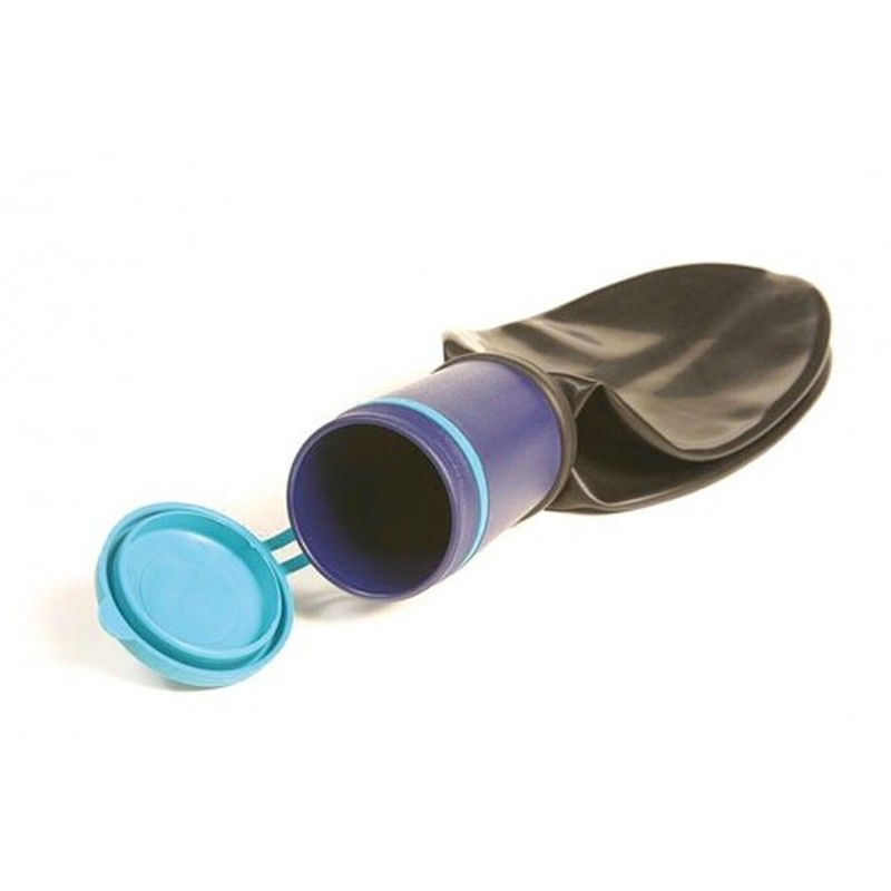 Orinal masculino portátil con tapa URIBAG