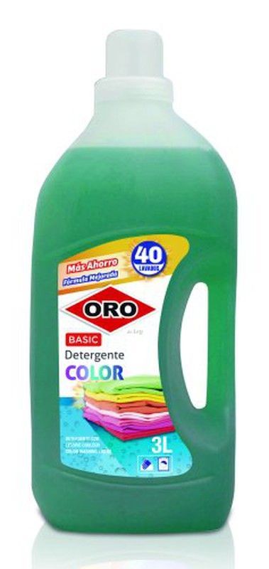 Oro Det.Liquido 3 Lt Ropa Color (40D)