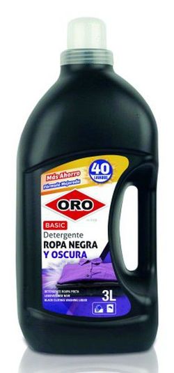 Oro Det.Liquido 3 Lt Ropa Negra (40D)