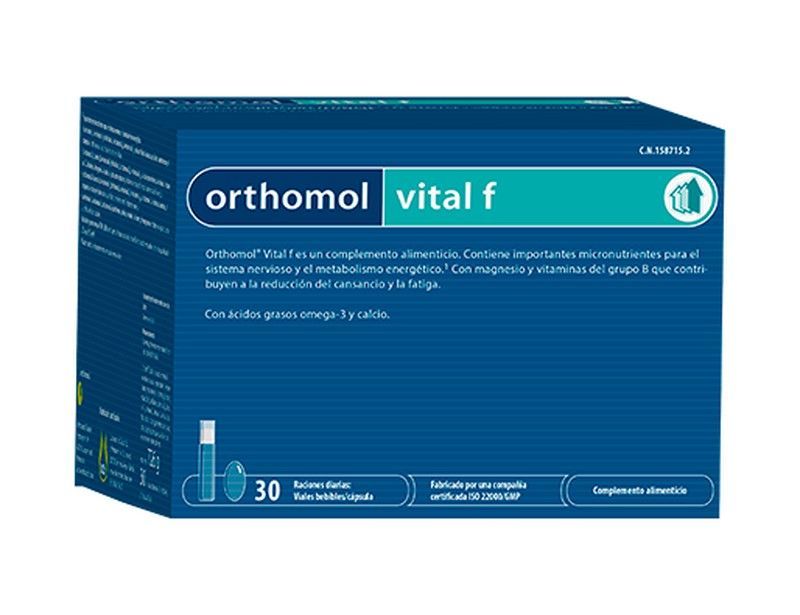 Orthomol Vital F Granulado 30 Sobres