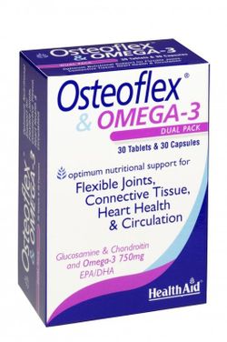 Osteoflex + Omega 3 30+30 Comprimidos Health Aid