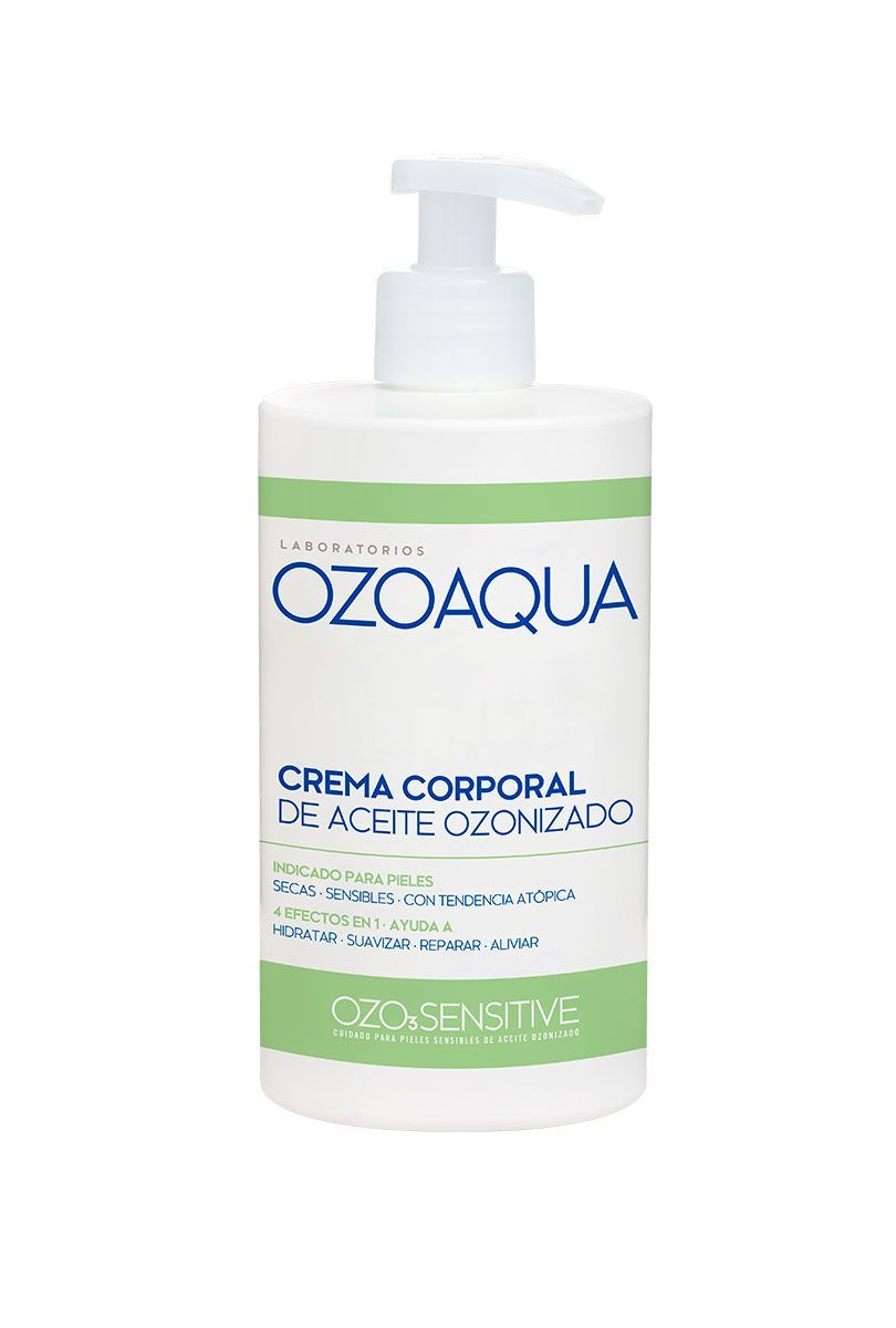 Ozoaqua Crema corporal de Aceite Ozonizado 500 ml