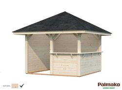 Pabellon de madera PALMAKO CONNECT BIANCA 8.3 M2 SET 3 110132