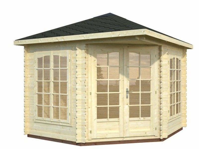 Pabellon de madera Palmako melanie 7 m2 300 x 300 cm pa28-3030 103708