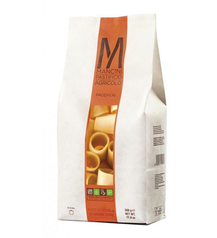 Paccheri  pasta mancini 500 grs