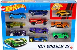 PACK 10 VEHICULOS HOT WHEELS