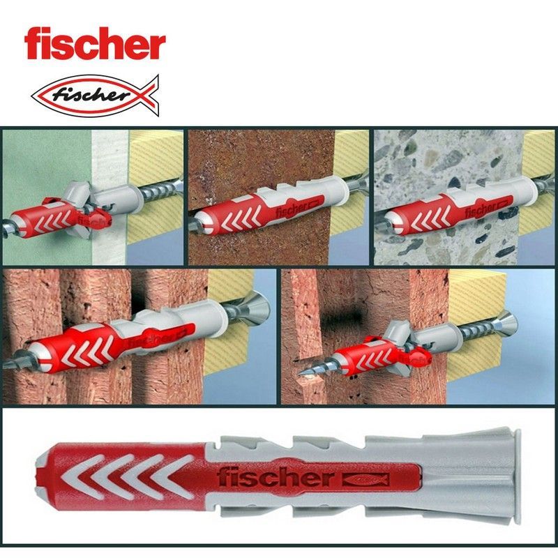 Pack 100 duopower fischer 8x40