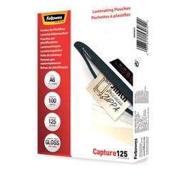 Pack 100 Fundas Plastificar 125 micras Brillo A6