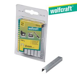 Pack 1400 Grapas De Lomo Ancho 8mm. 7031000 Wolfcraft