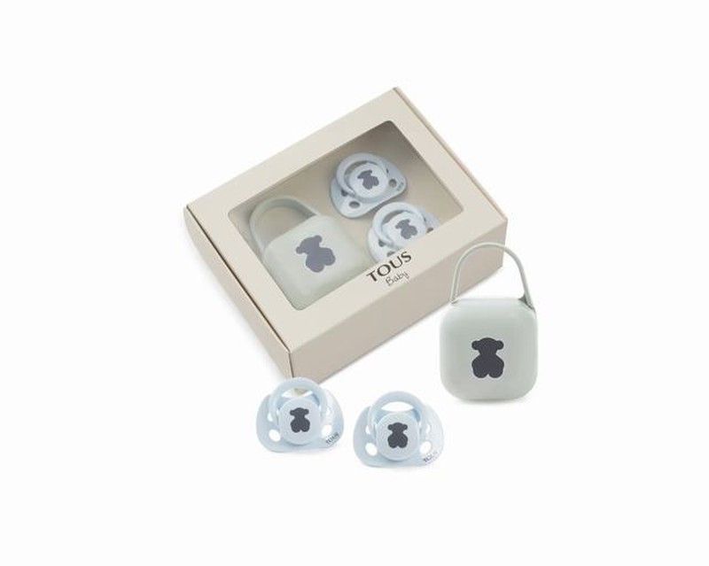 Pack 2 chupetes Tous Azul