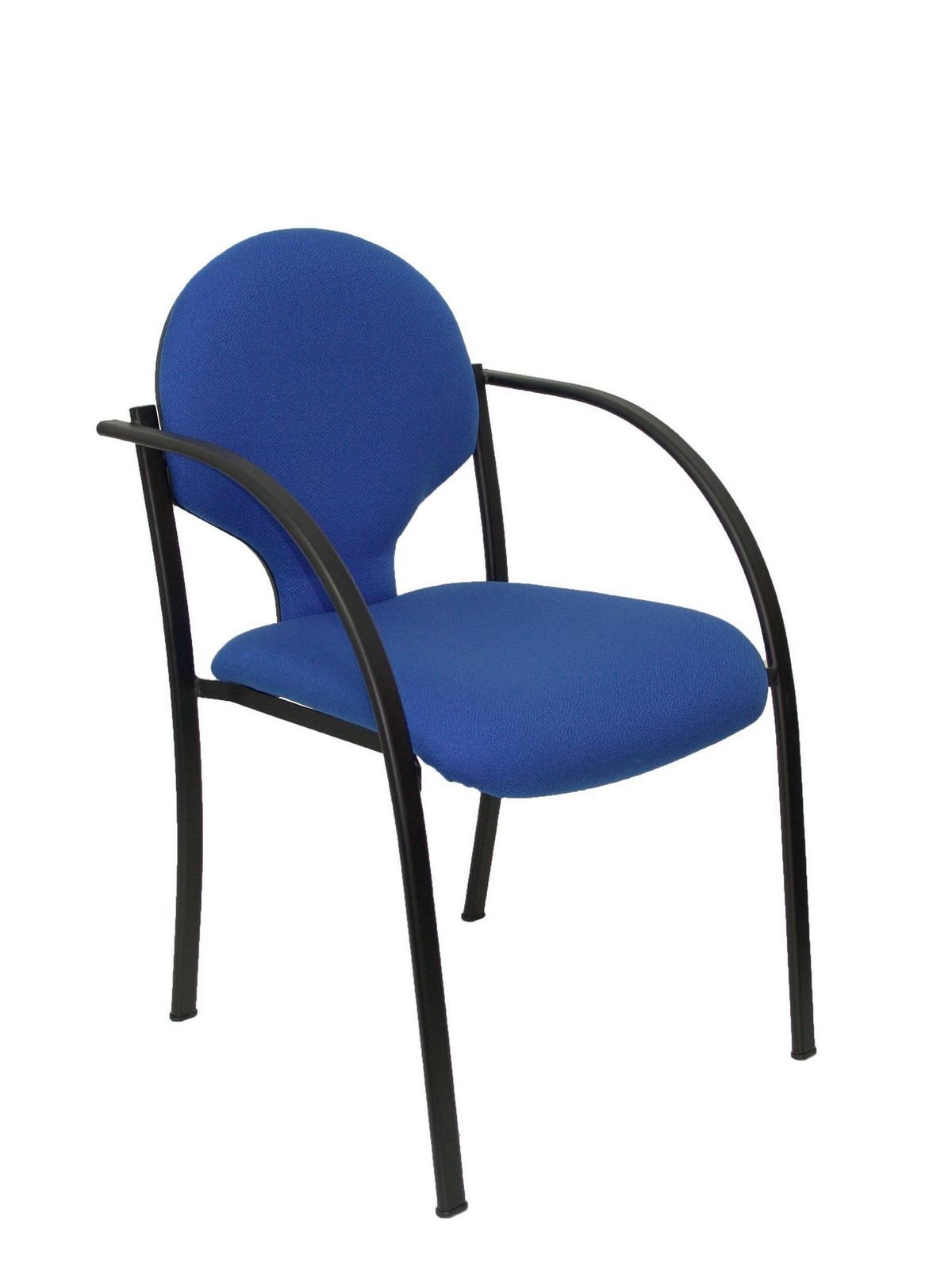 Pack 2 sillas Hellin chasis negro bali azul