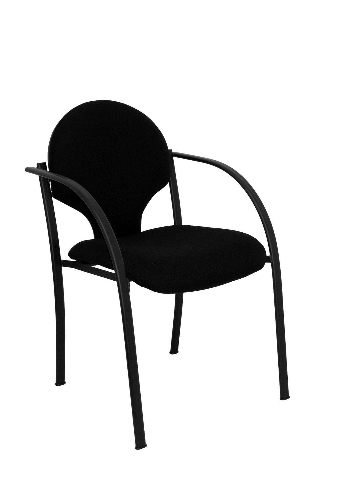 Pack 2 sillas Hellin chasis negro bali negro