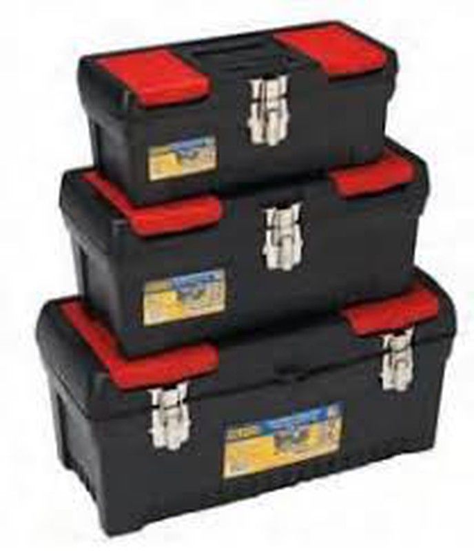 Pack 3 Cajas De Plastico 192822+23+24