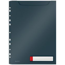 Pack 3 fundas privacidad Leitz Cosy gran capacidad, DIN A4, gris