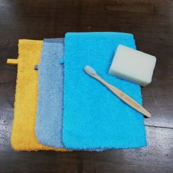 Pack 3 manoplas de rizo para bebé 1173-2