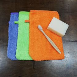 Pack 3 manoplas de rizo para bebes 1173-1