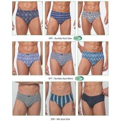 Pack 3 slips semicortos cerrado 100% algodón A0080 Abanderado