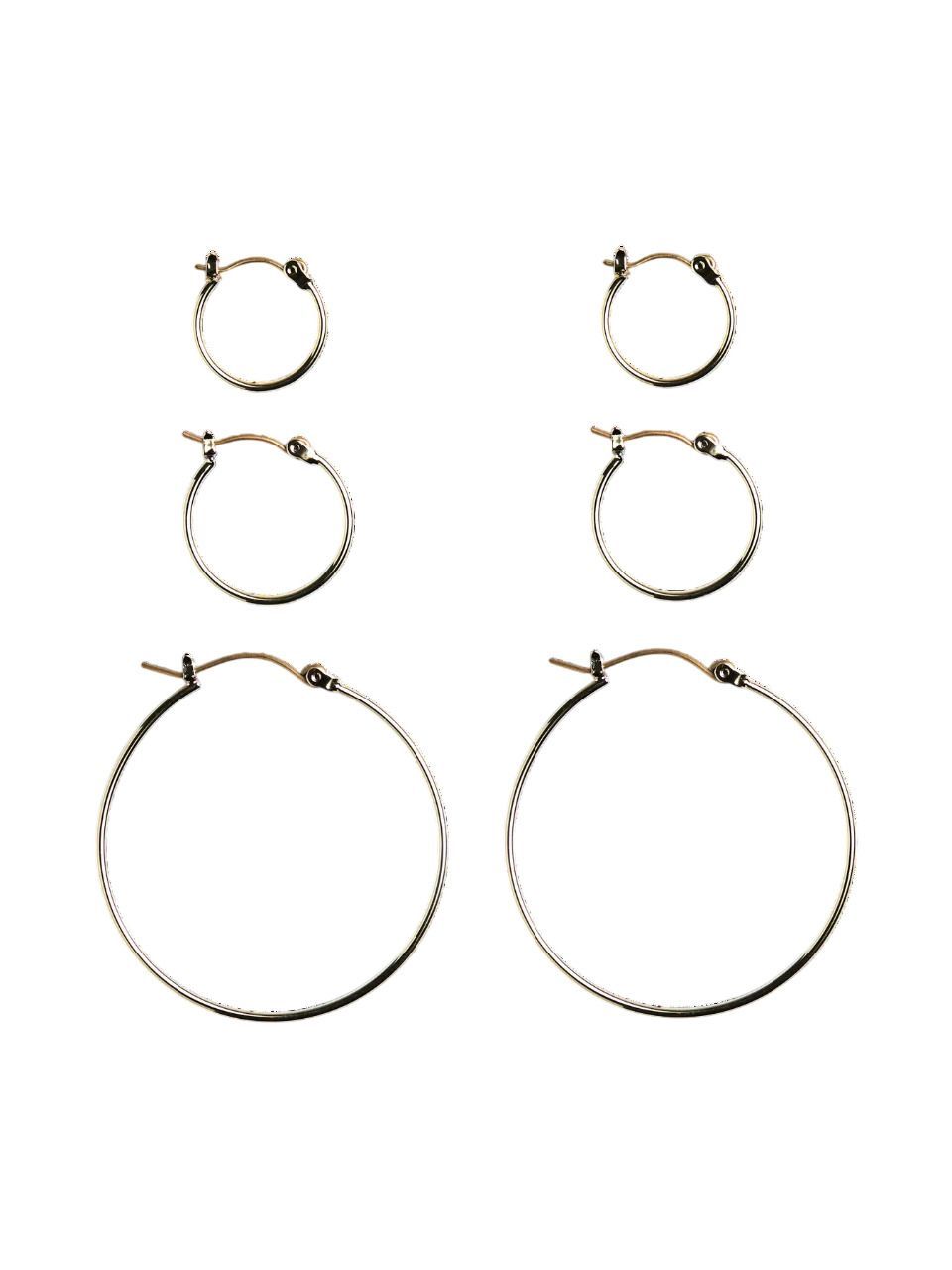 Pack 3 unidades pendientes Pieces Gold