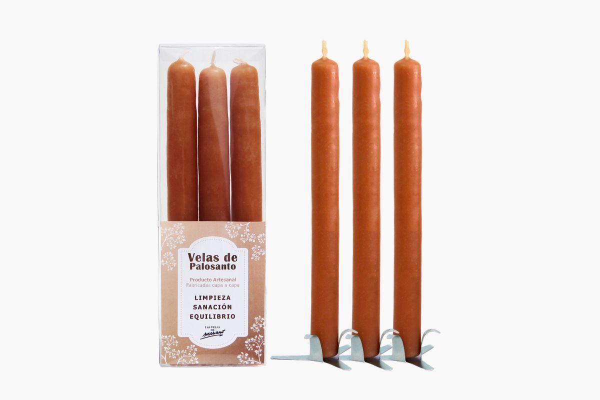 Pack 3 Velas de Palosanto Artesanales