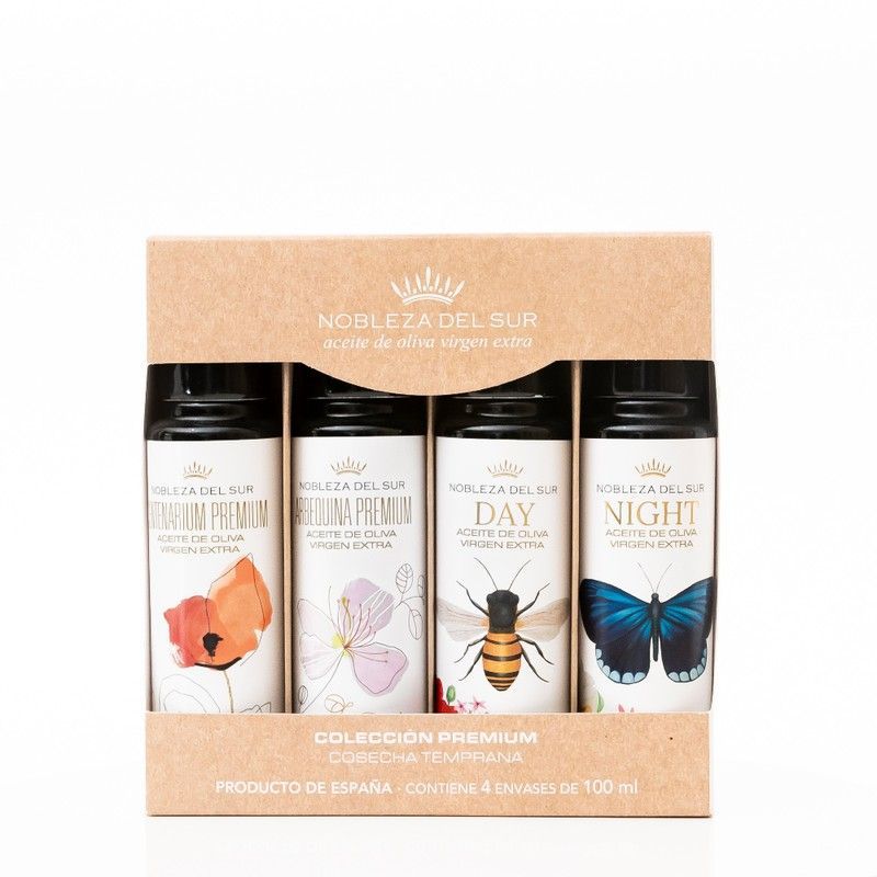 Pack 4 Aceite Premium Especial Regalo Nobleza del Sur 4x100 ml