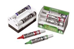 Pack 4 rotuladores pentel maxiflo+borrador