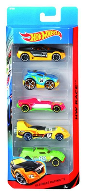 PACK 5 VEHICULOS HOT WHEELS