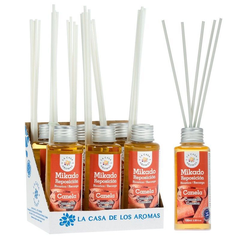 PACK 6 MIKADO Reposición Canela (6 X 100ml)