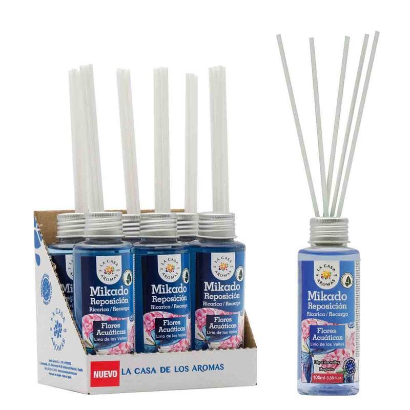PACK 6 MIKADO Reposición Flores Acuáticas (6 X 100ml)