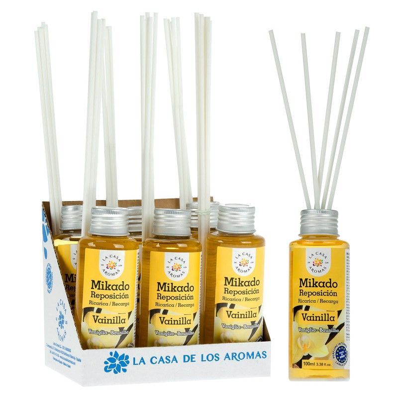 PACK 6 MIKADO Reposición Vainilla (6 X 100ml)