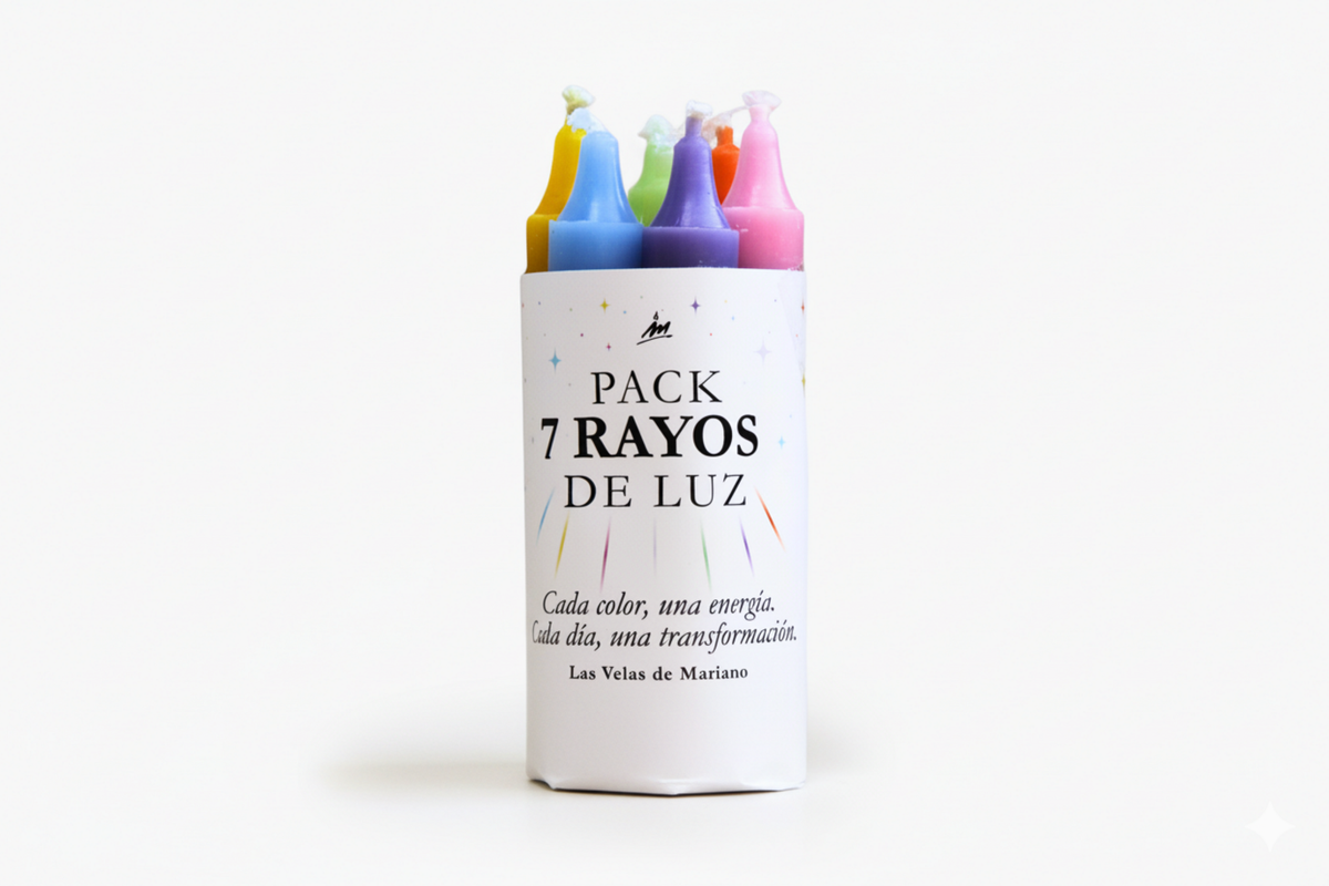 Pack 7 Velas Rayos