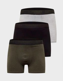 Pack bóxers (3 unidades) Superdry Black Olive