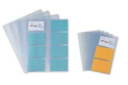 Pack de 10 fundas din a4 para tarjetero pardo