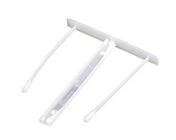 Pack de 100 Fasteners de plástico Clip Blanco (85mm)