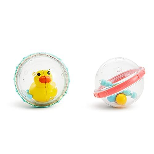 Pack de 2 burbujas Float & Play de baño estimuladoras de sentidos - Munchkin