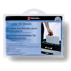 Pack de 20 hojas lubricantes Rexel